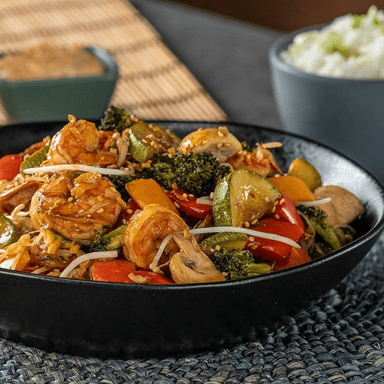 Teppanyaki de Camarón
