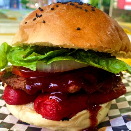 Salchiburguer/BBQ