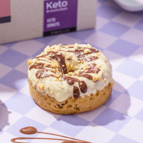 Keto Donut Zebra