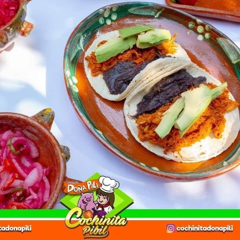 Taco Preparado de Cochinital Pibil