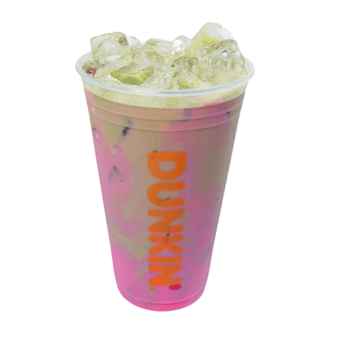 Latte Frambuesa y Matcha