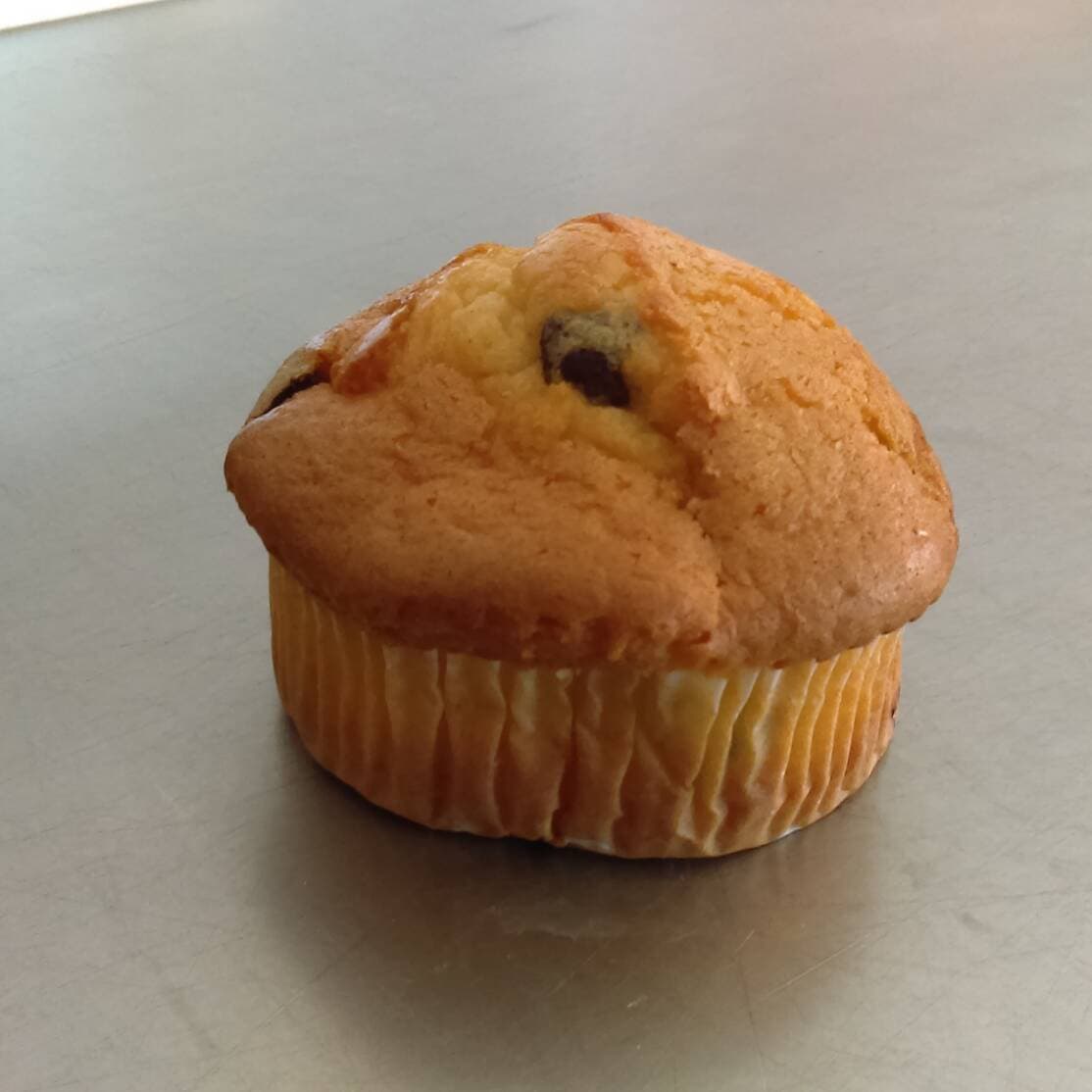 Muffin de Vainilla con Chocolate