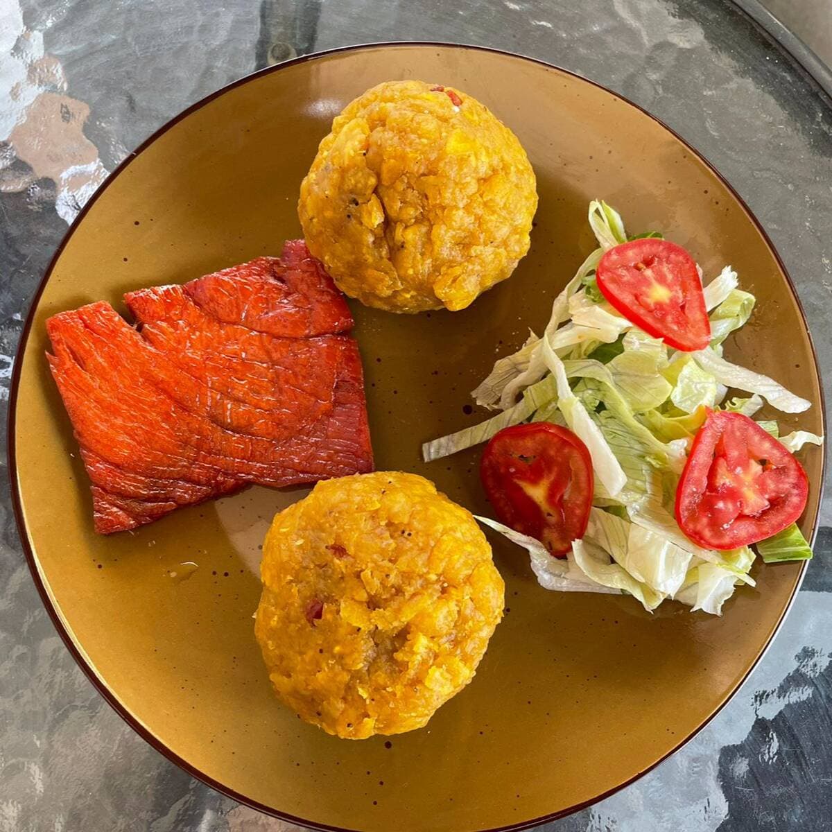 Tacacho con Cecina