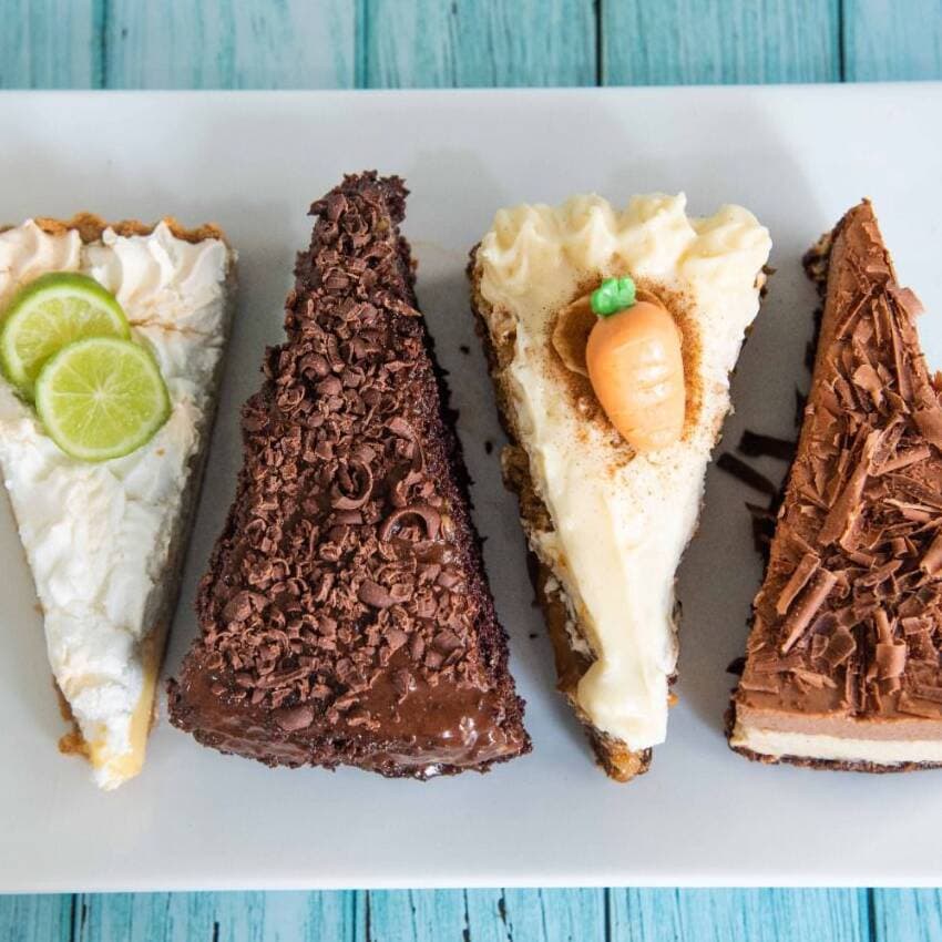 4 Porciones de Tortas