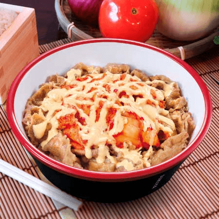Gyudon Kimchi con Mayonesa