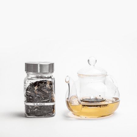 Té blanco con durazno