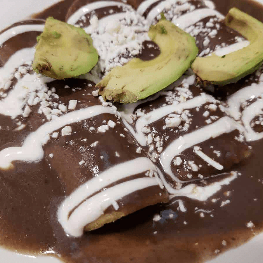 Enfrijoladas