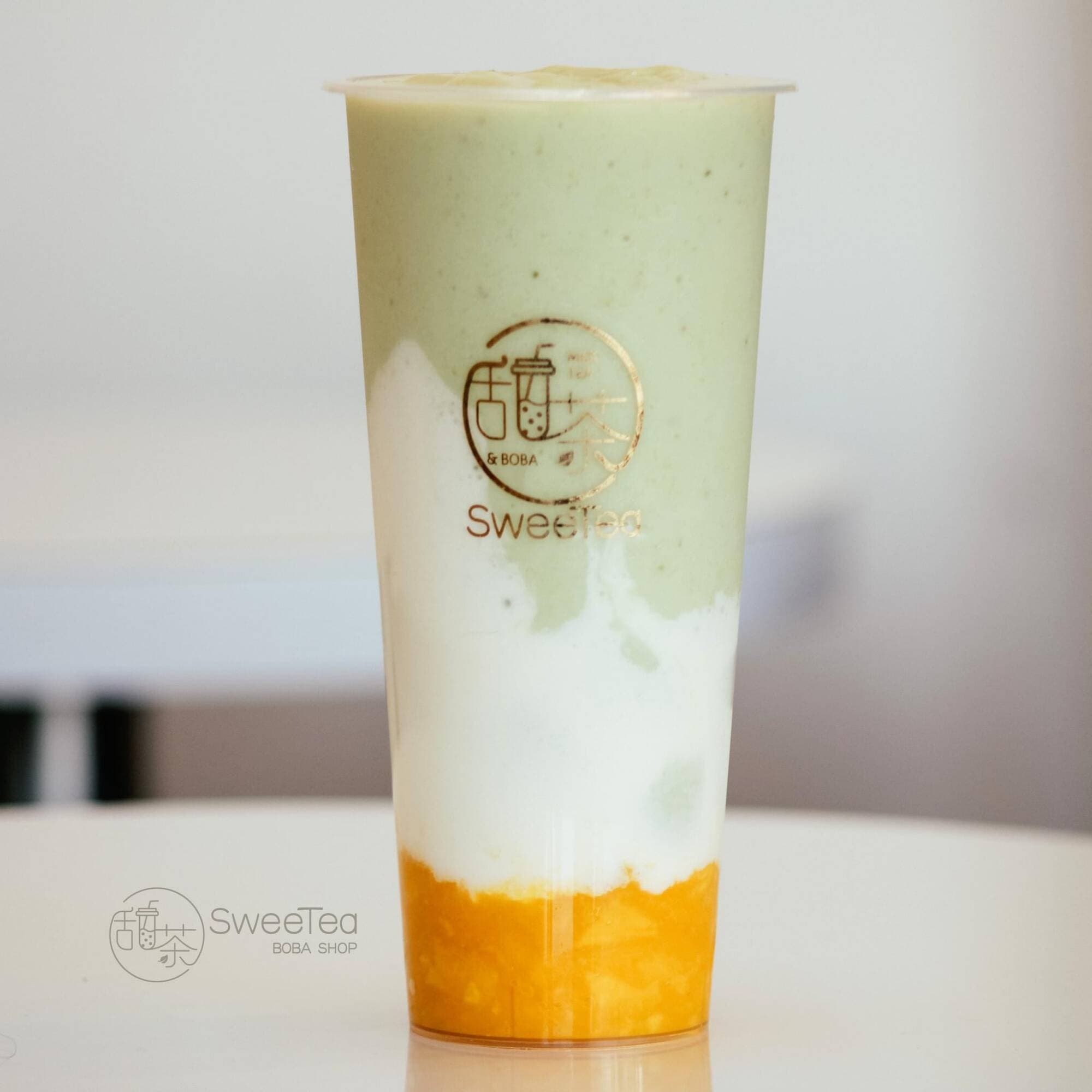 Avocado Mango Cheese Foam