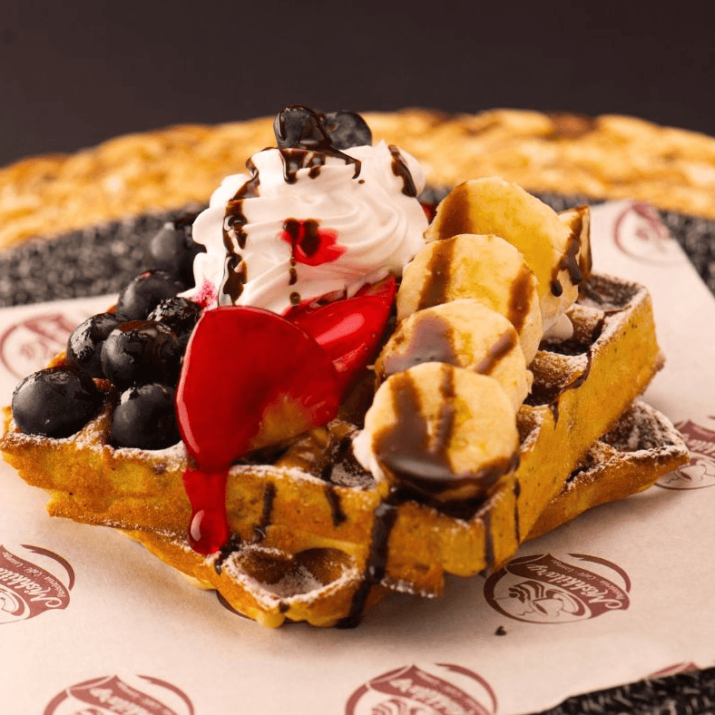 Waffle Frutado 2 uds