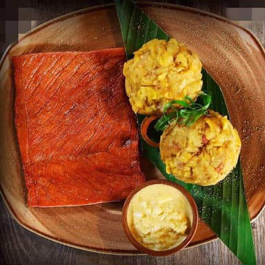 Tacacho con Cecina
