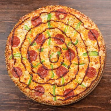 Pizza Guelaguetza (Tamaño Familiar 8 Rebanadas)