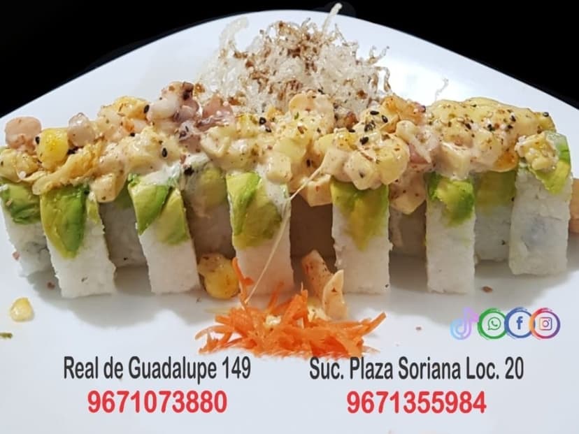 Yei! Sushi comida japones Plaza Soriana