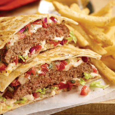 Quesa-burguer con papas