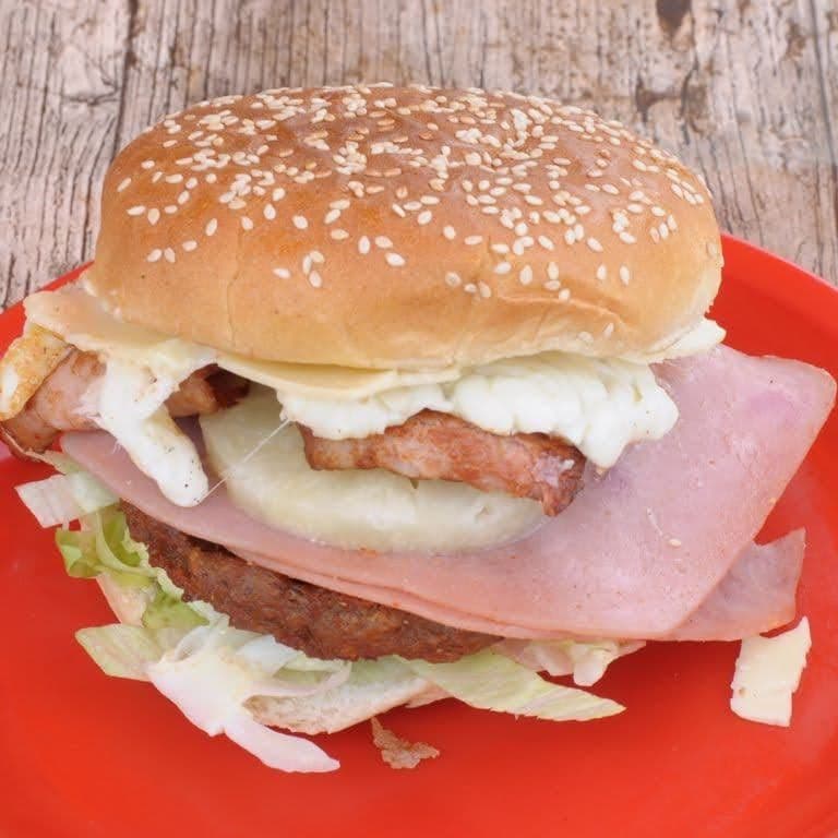 Hamburguesa Hawaiana