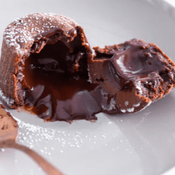 Tortino de Chocolate con Corazón Cremoso