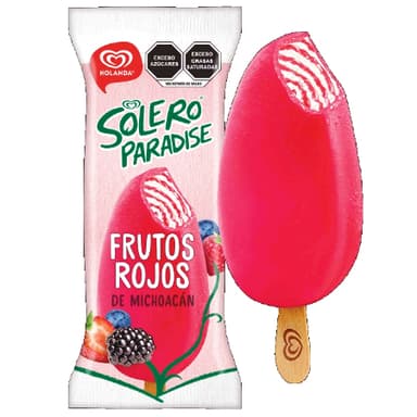 Solero Paradise Frutos Rojos