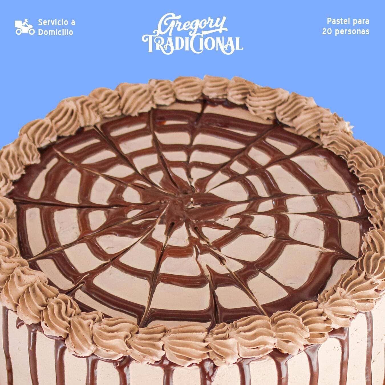 Pastel de 3 Leches Chocolate Mediano