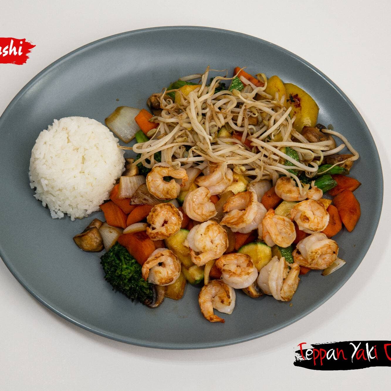 Teppanyaki de Camarón