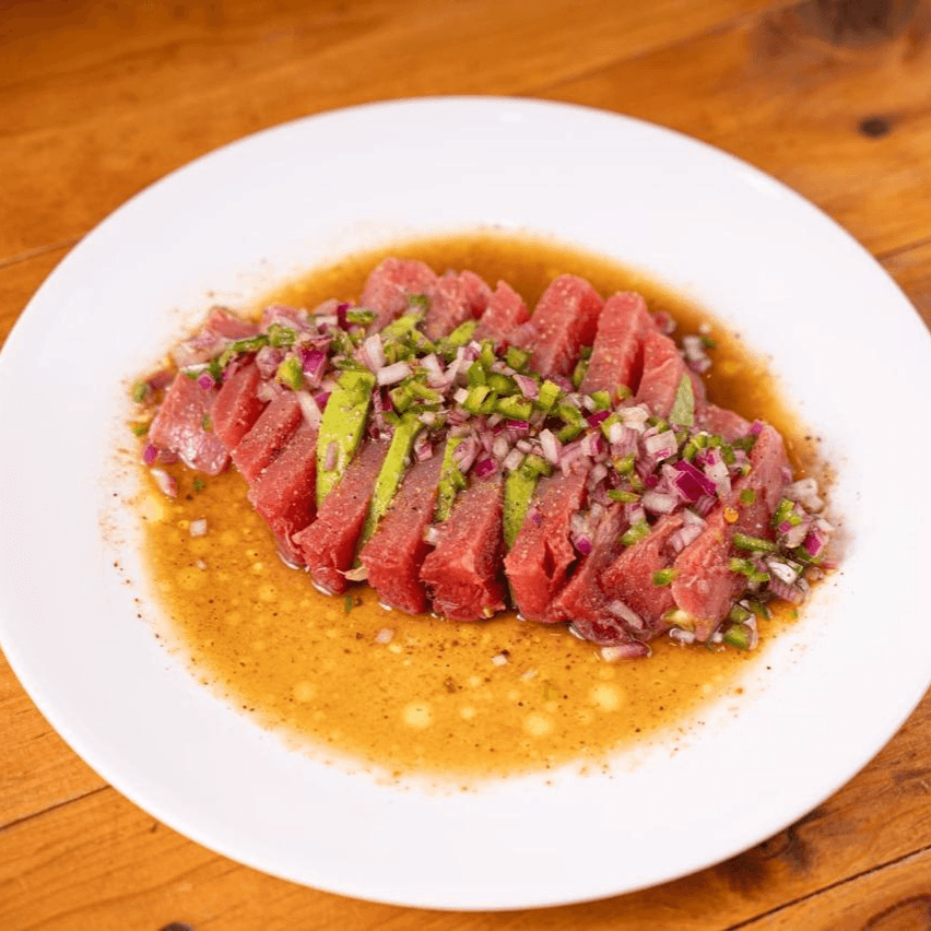 Tiradito de atun