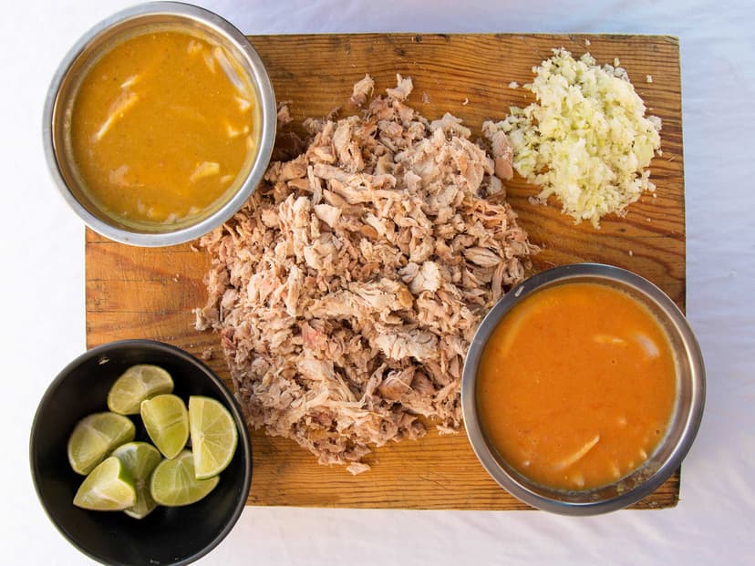 Tacos de Puerquito "Los Primos"