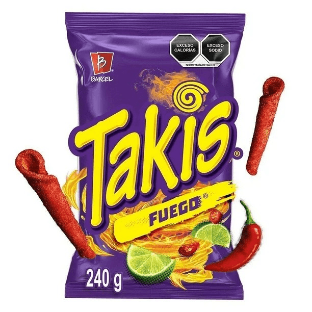 Botana Barcel Takis Fuego 240 G