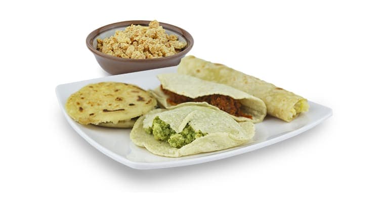 Gordita de huevo rojo