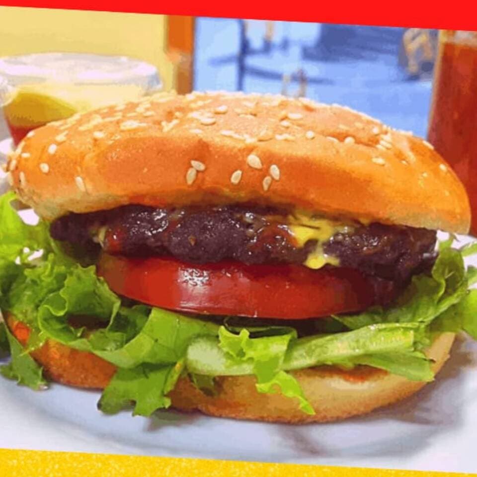 Hamburguesa Grande Sencilla
