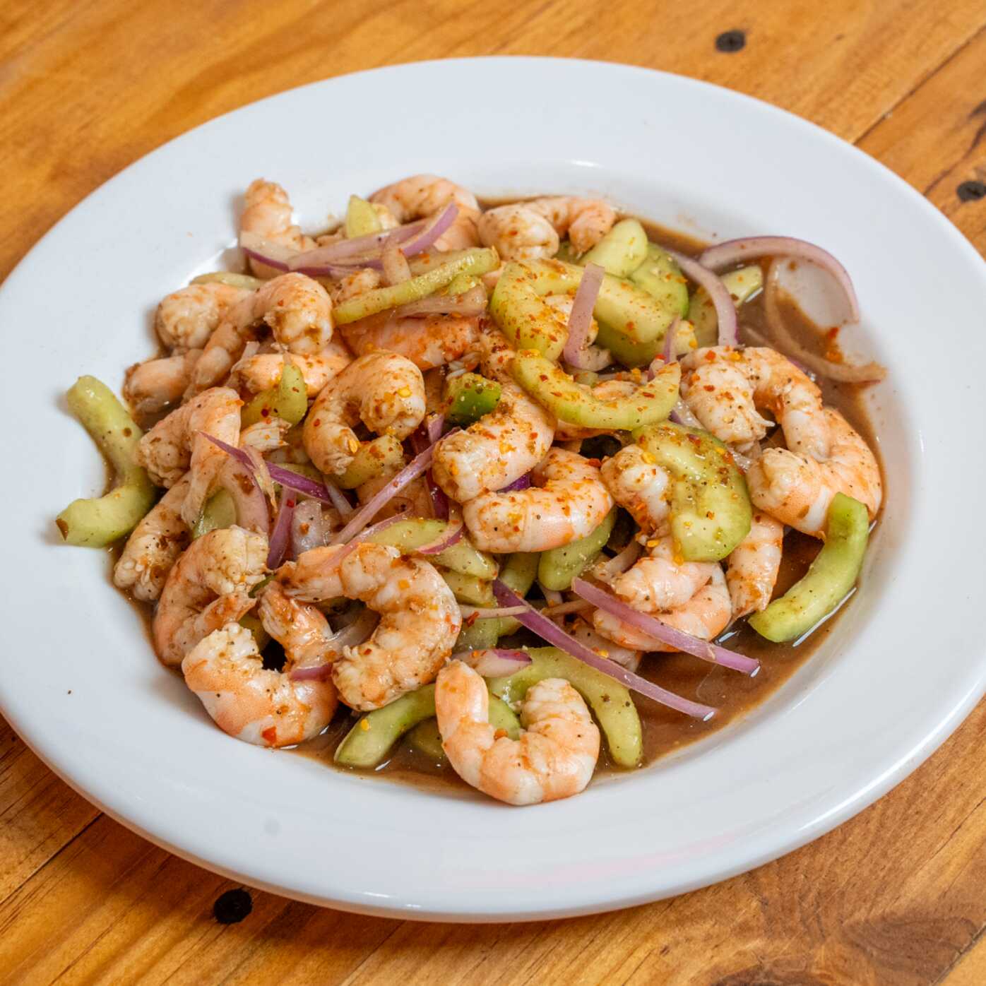 Aguachile de Camaron Cocido