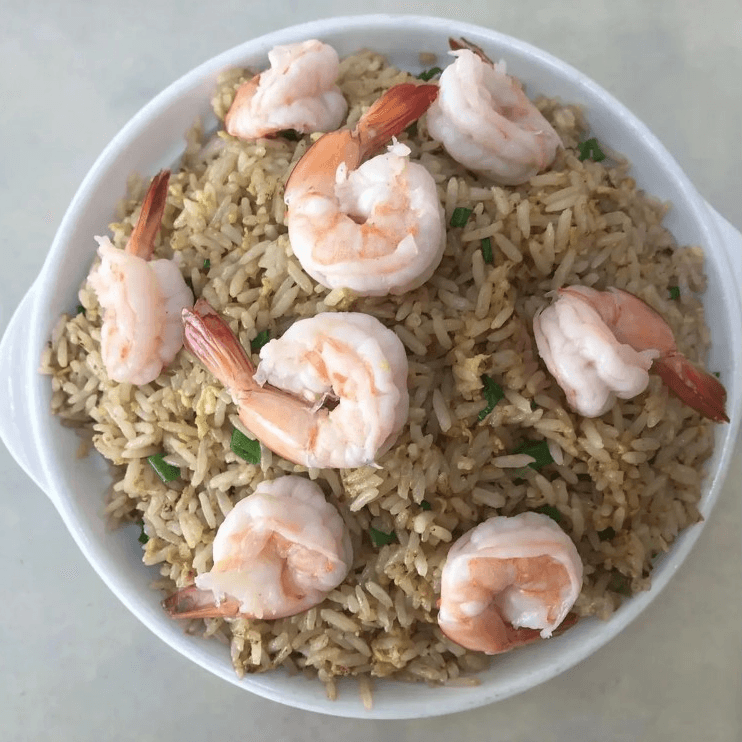 Arroz Chaufa con Langostinos
