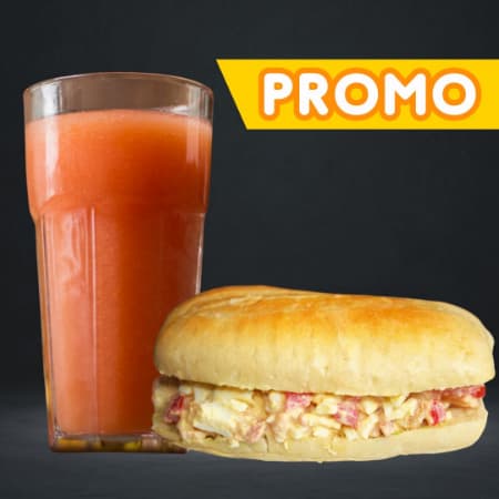 PROMO Balini + jugo de papaya 16oz