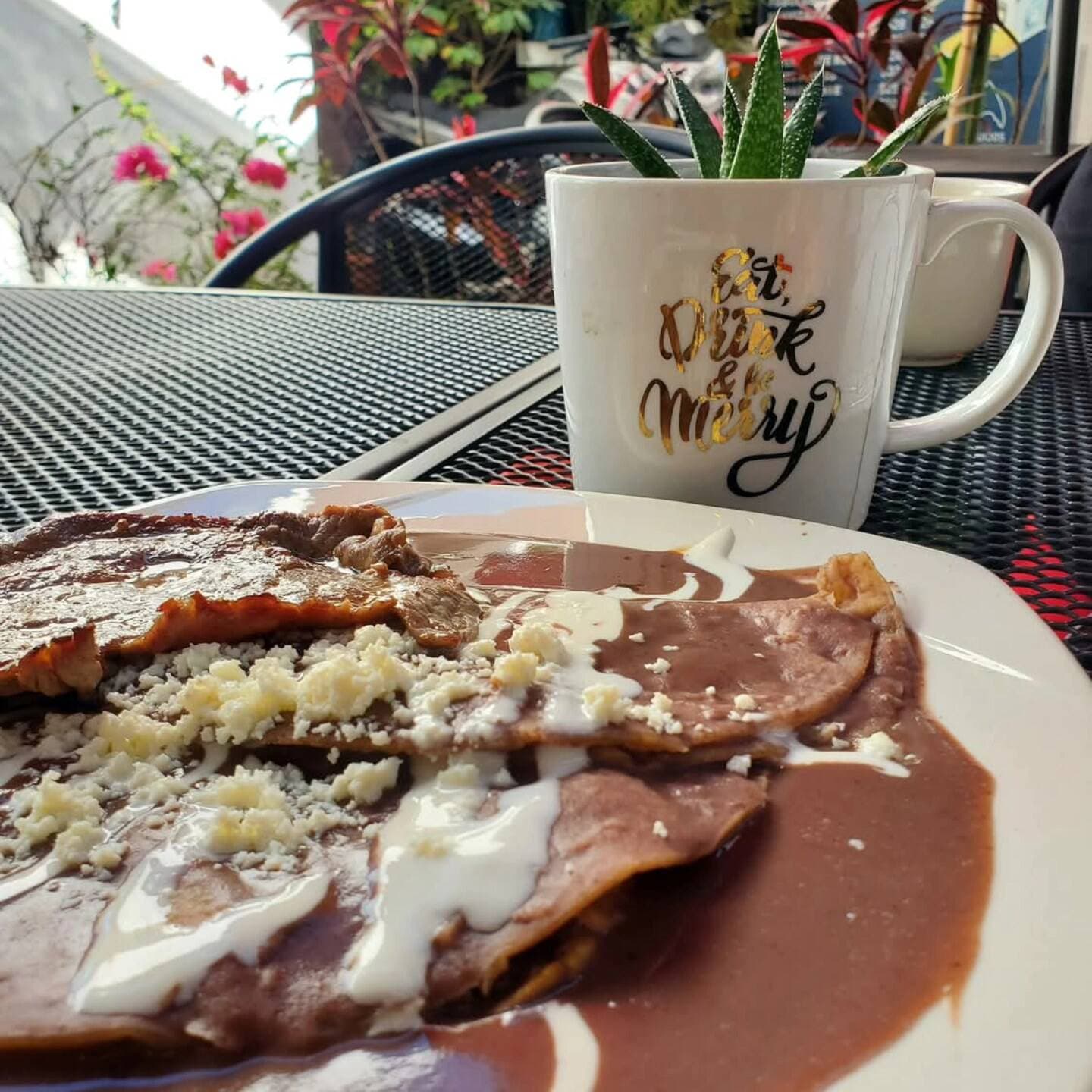 Enfrijoladas Desayuno