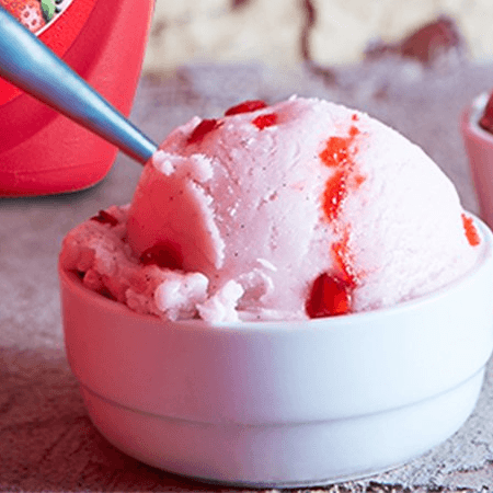 Helado de Fresa