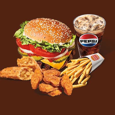 Combo Whopper + Pay de manzana o 6 Nuggets Gratis