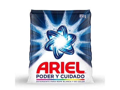 DETERGENTE ARIEL PERLAS LIMPIADORAS 850G