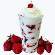 FRESAS CON CREMA 16 OZ