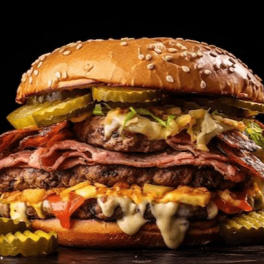 HAMBURGUESA CUBANA