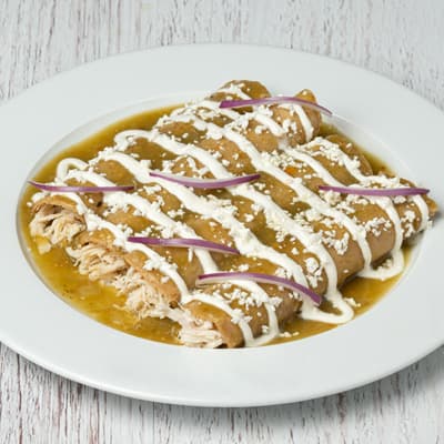 Enchiladas verdes