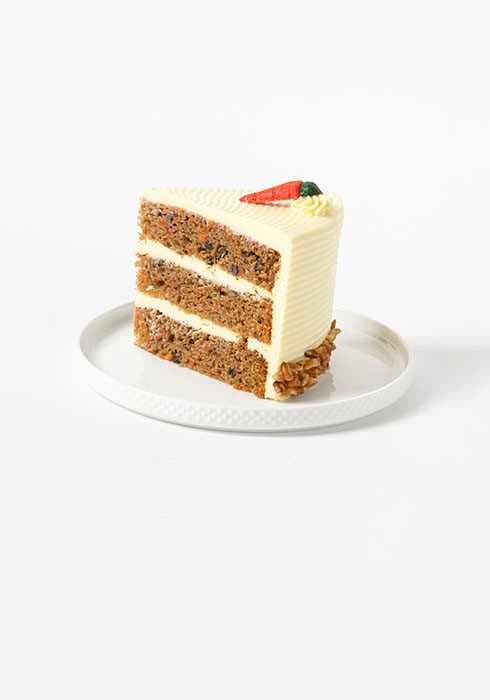 Rebanada Pastel De Zanahoria