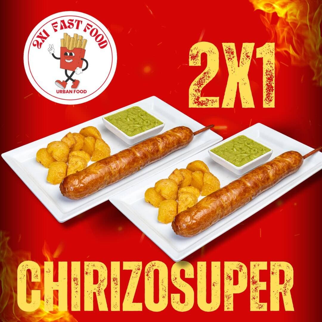 2 X 1 Chorizo Súper