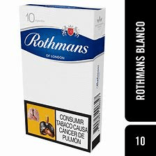 Medio Rothmans Blanco