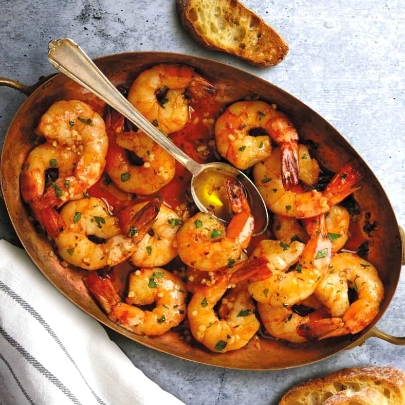 CAMARONES AL AJILLO