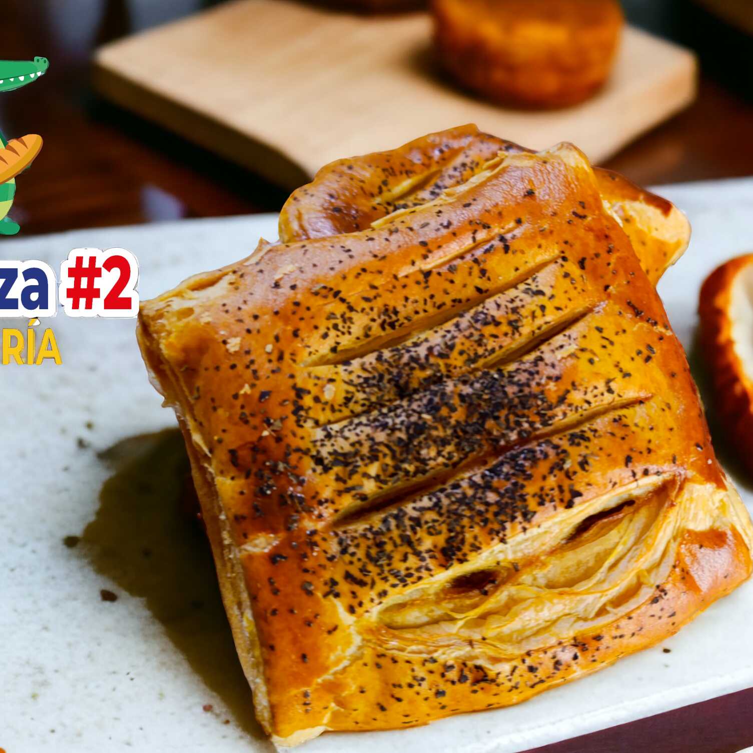 Pastel relleno de Carne Mechada de Res