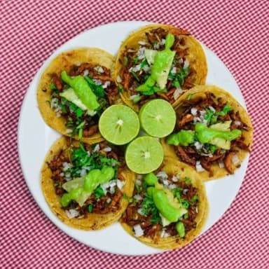 ORDEN DE 5 TACOS DE PASTOR
