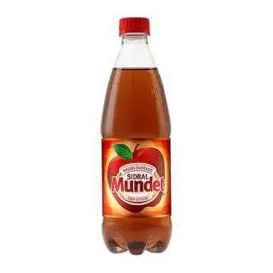 1 refresco sabor a manzana 🍏 Mundet 600 ml