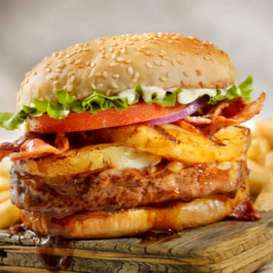 Hamburguesa Hawaiana
