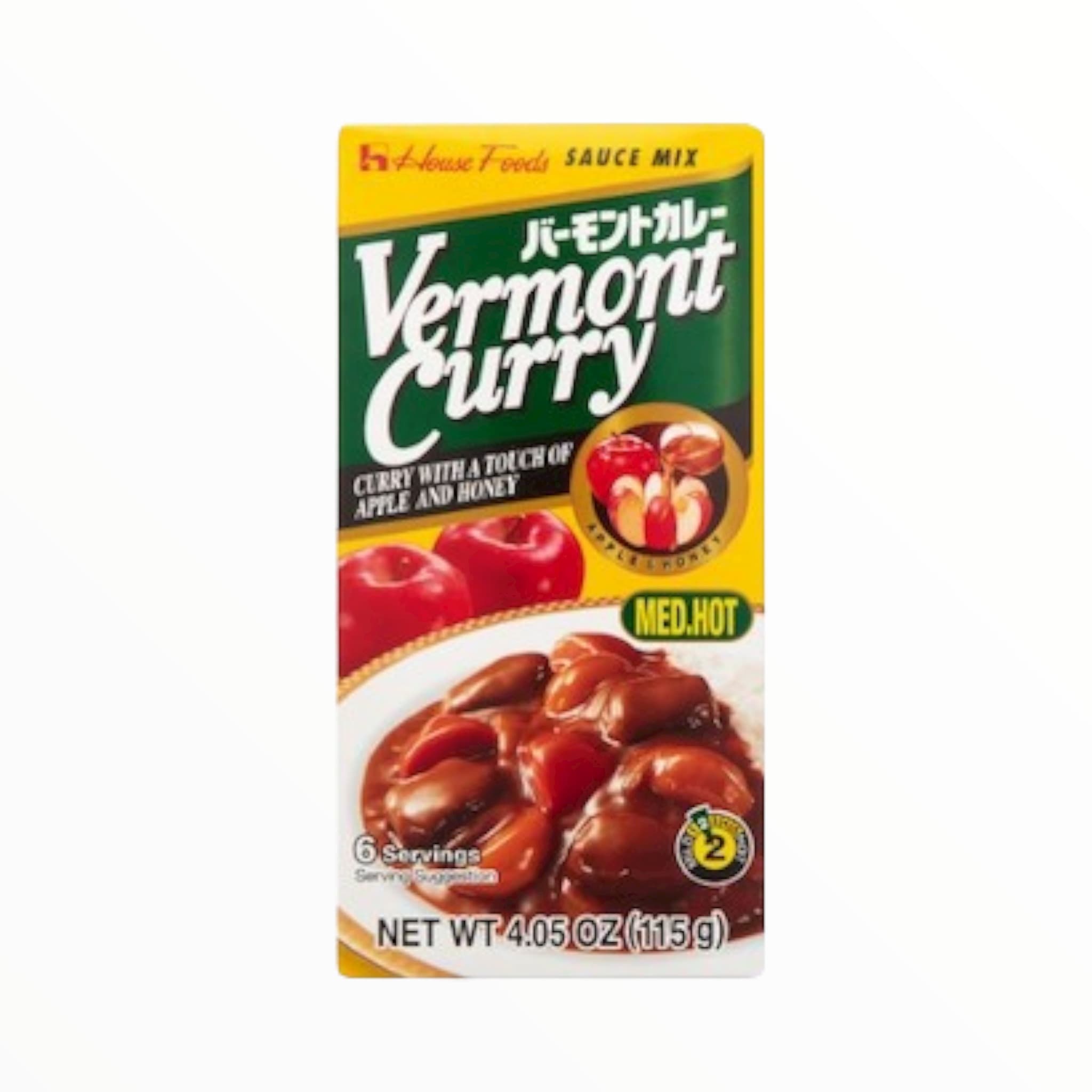 Vermont Curry Medio Picante 115 g - SE-SYE550-0606