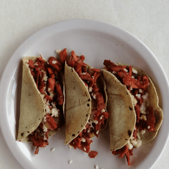 Machetito con carne al pastor