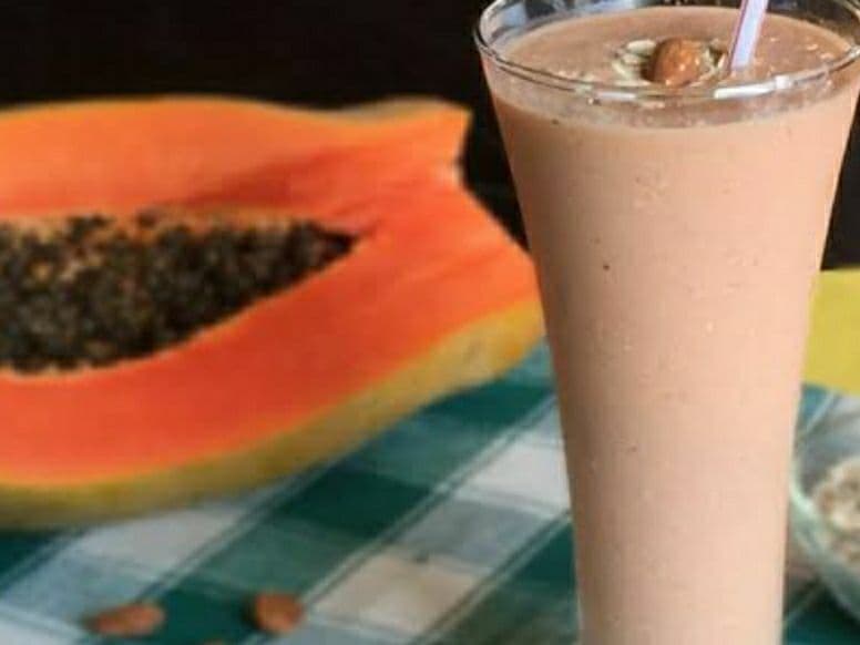 PAPAYA malteada  1/2