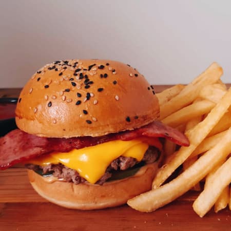 Burger Bacon Simple