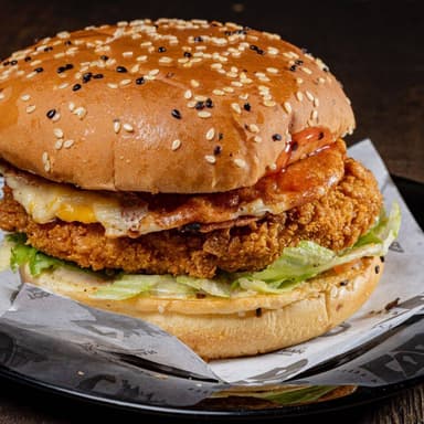 Hamburguesa Cruji Pollo